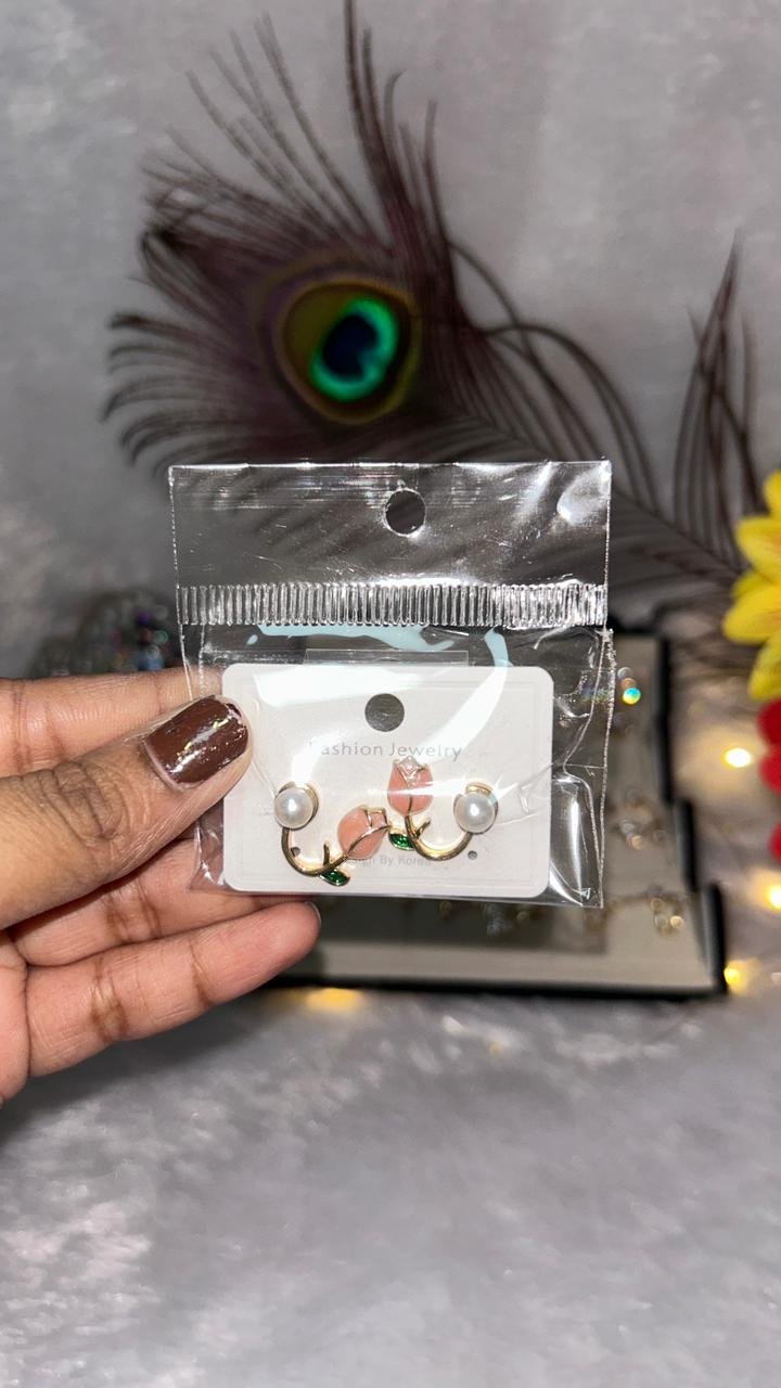 Korean Tulip Earrings